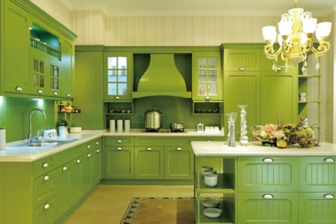 What color kitchen cabinets look good to help you create a comfortable kitchen quality